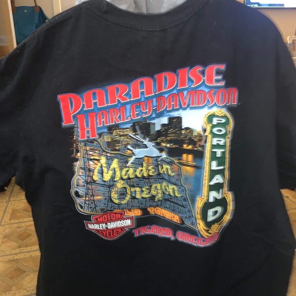 XL Harley Davidson Oregon Shirt Flawless